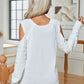Elegant  Crewneck Long Sleeve Knit Pullover Sweater