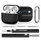 Compatible with Apple Airpods 4 Silicone Full Case Keychain and Cleaner Kit