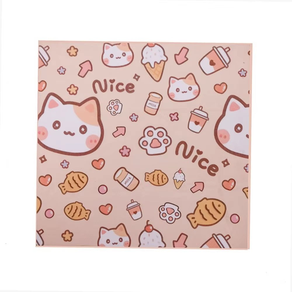 Cosmetic Bag Adhesive Magic Cloth Inner Bag For Outdoor Travel Makeup Storage