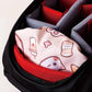 Cosmetic Bag Adhesive Magic Cloth Inner Bag For Outdoor Travel Makeup Storage