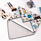 Cosmetic Bag Adhesive Magic Cloth Inner Bag For Outdoor Travel Makeup Storage