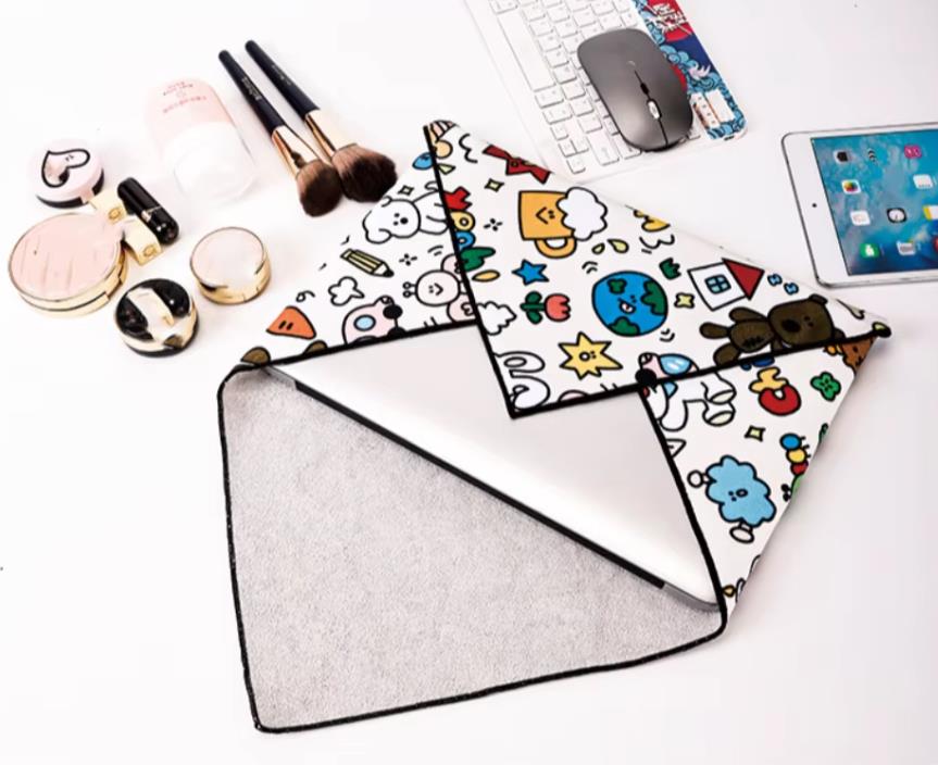 Cosmetic Bag Adhesive Magic Cloth Inner Bag For Outdoor Travel Makeup Storage