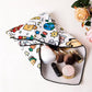 Cosmetic Bag Adhesive Magic Cloth Inner Bag For Outdoor Travel Makeup Storage