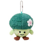 Emotional Support Toy with Expression and Plush Stuffed Vegetable and Fruit Keychain