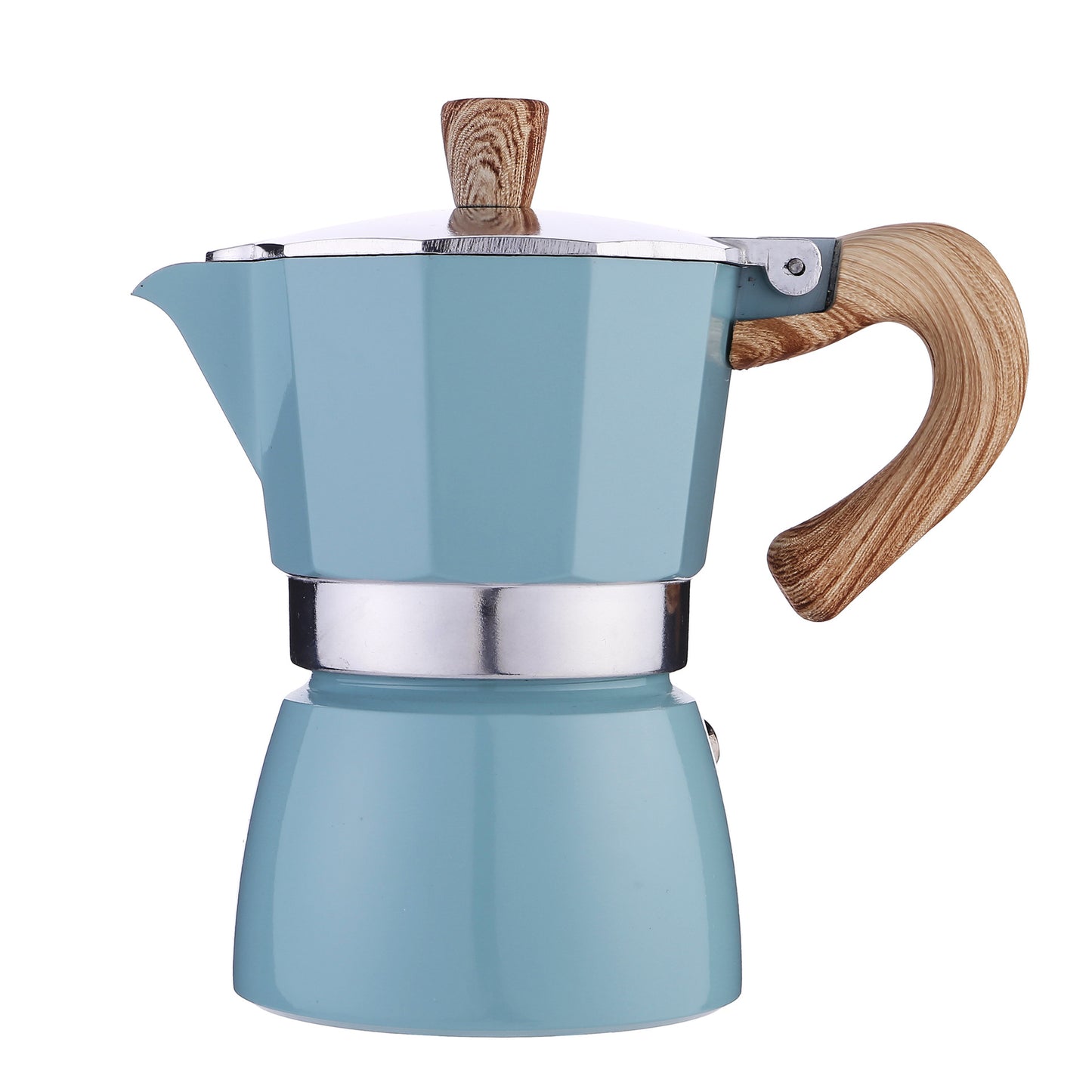 Manual Stovetop Espresso Maker Cuban Coffee Moka Pot