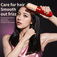 Wireless Hair Straightener Brush with Vibration Red Light