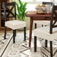 Stretch Jacquard Removable Washable Chair Seat Slipcovers Protector