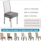 Stretch Jacquard Removable Washable Chair Seat Slipcovers Protector