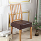 Water-Resistant PU Leather Chair Covers for Kitchen Dining Room