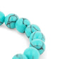 2Pcs Turquoise Turtle Charm Wish Bracelet Friendship Bracelet for Women and Men