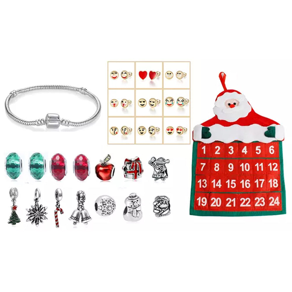 DIY Jewellery Christmas Advent Calendar Set