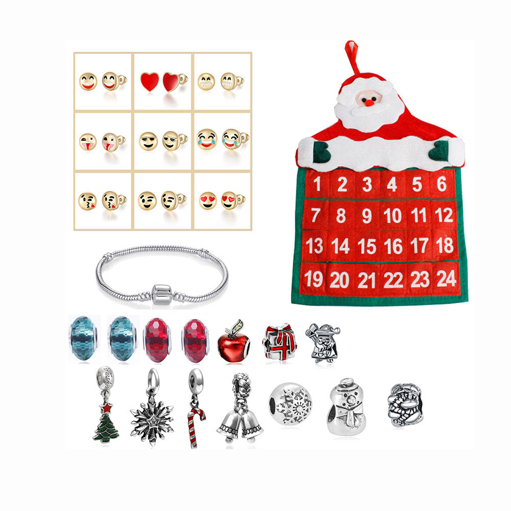 DIY Jewellery Christmas Advent Calendar Set
