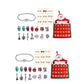 DIY Jewellery Christmas Advent Calendar Set