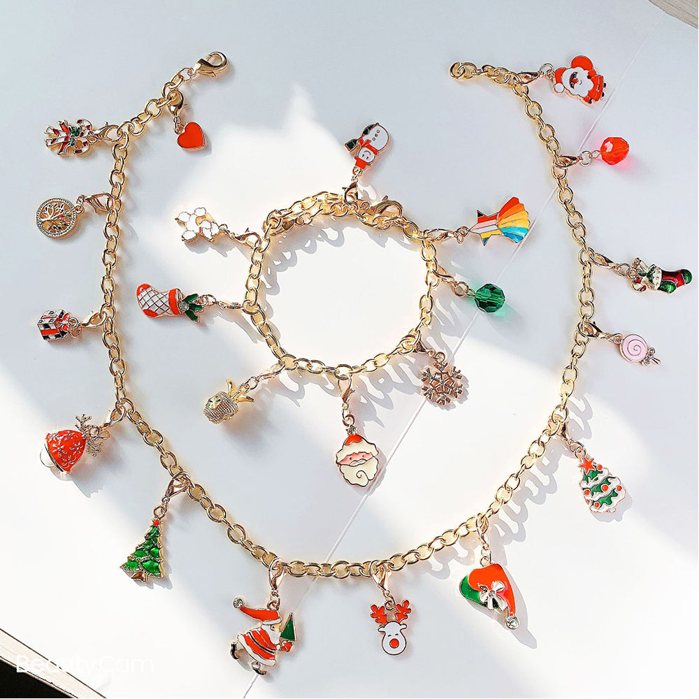 Christmas Jewellery Advent Calendar DIY Bracelet Set