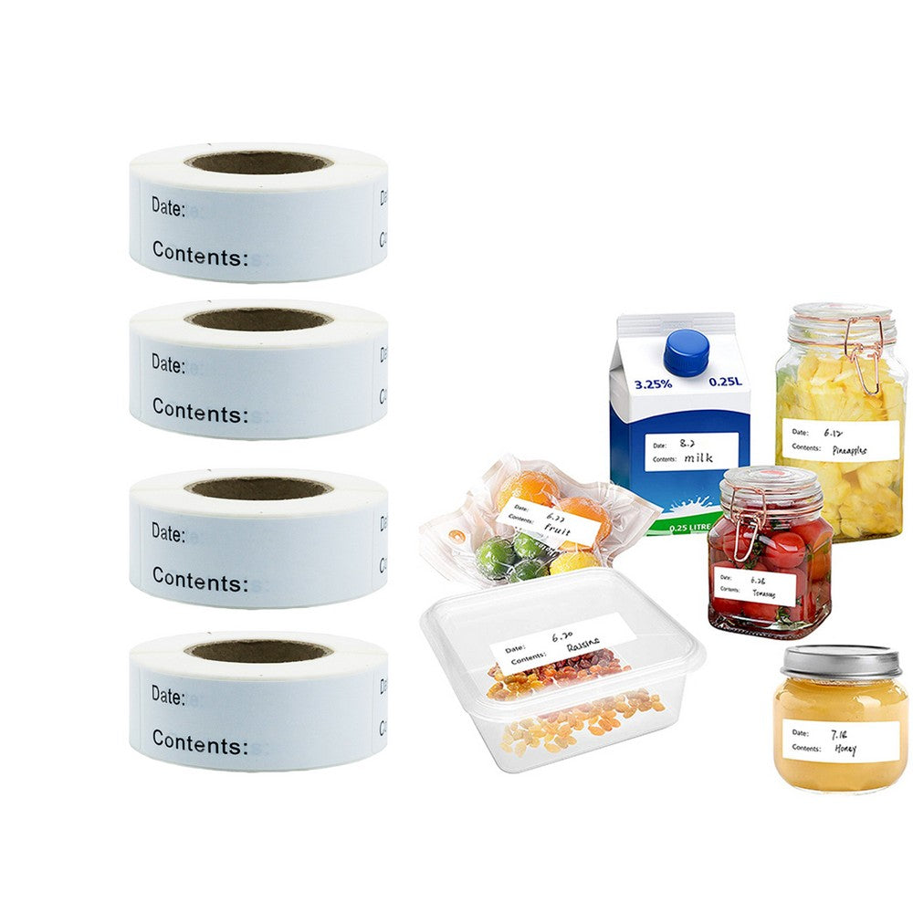 500Pcs Kitchen Food Label Sticker