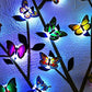 10pcs 3D Butterfly LED Wall Stickers Pasted Night Light DIY Art Decor