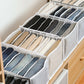2Pcs 7-Grids Mesh Pants Drawer Organizer