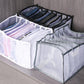 2Pcs 7-Grids Mesh Pants Drawer Organizer
