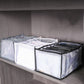 2Pcs 7-Grids Mesh Pants Drawer Organizer
