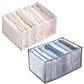 2Pcs 7-Grids Mesh Pants Drawer Organizer