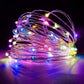 3M Remote Control Christmas Rainbow Fairy Curtain Lights