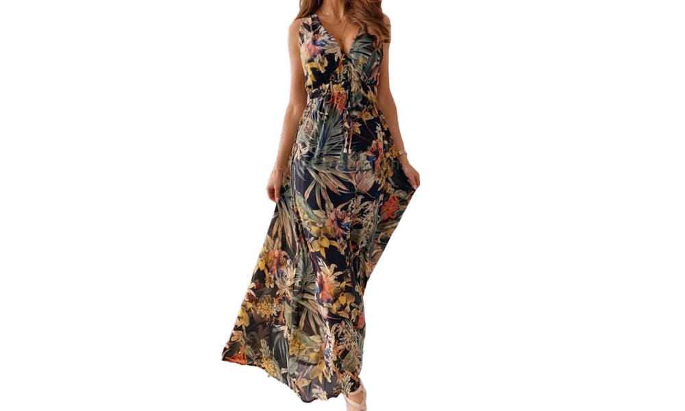 Floral Aphrodite Maxi Dress