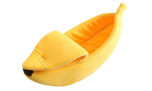 Banana Boat Shape Pet Bed