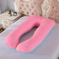U-Shaped Full Length Body Support and Pregnancy Pillows