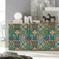 10pcs/Set 15x15cm Self Adhesive Tile Stickers Moroccan-style Wall Stickers
