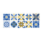 10pcs/Set 15x15cm Self Adhesive Tile Stickers Moroccan-style Wall Stickers