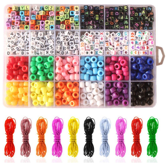 Kid's DIY Jewelry Bracelet Making Beads Set