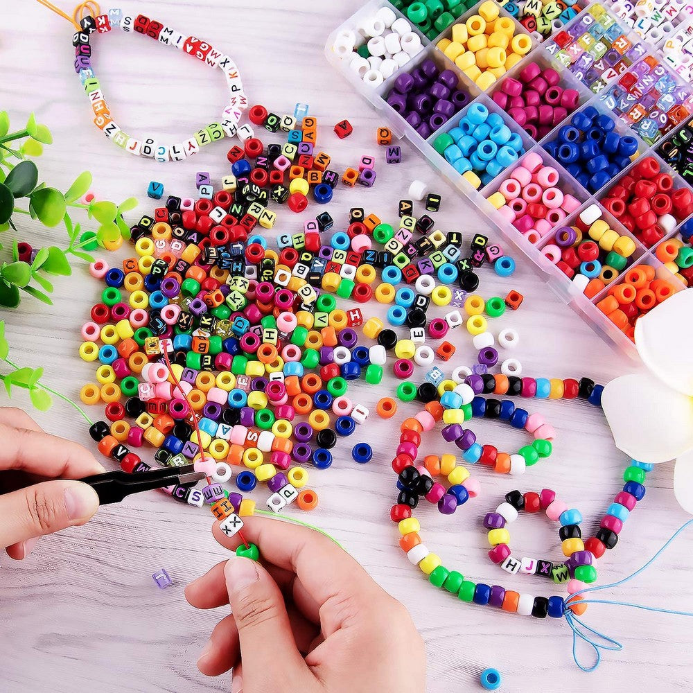 Kid's DIY Jewelry Bracelet Making Beads Set