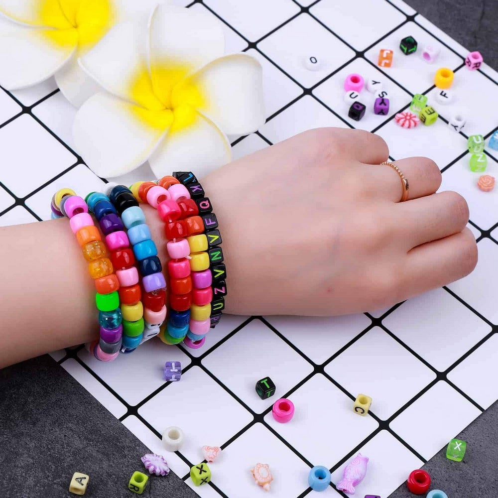 Kid's DIY Jewelry Bracelet Making Beads Set