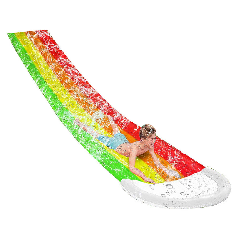 Rainbow Lawn Water Slip Slides Waterslides Summer Slide