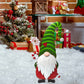 3Pcs Merry Christmas Metal Gnome Sign Stake Outdoor Decoration