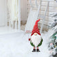 3Pcs Merry Christmas Metal Gnome Sign Stake Outdoor Decoration