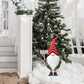 3Pcs Merry Christmas Metal Gnome Sign Stake Outdoor Decoration