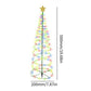 LED Solar Powered Christmas Tree Stake Light Outdoor Solar In-ground Light