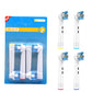 16Pcs Electric Toothbrush Head Oral-B 3D Replacement Brush Heads