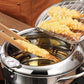 Stainless Steel Deep Fryer Pot with Temperature Control