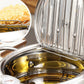 Stainless Steel Deep Fryer Pot with Temperature Control