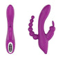 3 in 1 G-Spot Rabbit Anal Dildo Vibrator