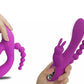 3 in 1 G-Spot Rabbit Anal Dildo Vibrator