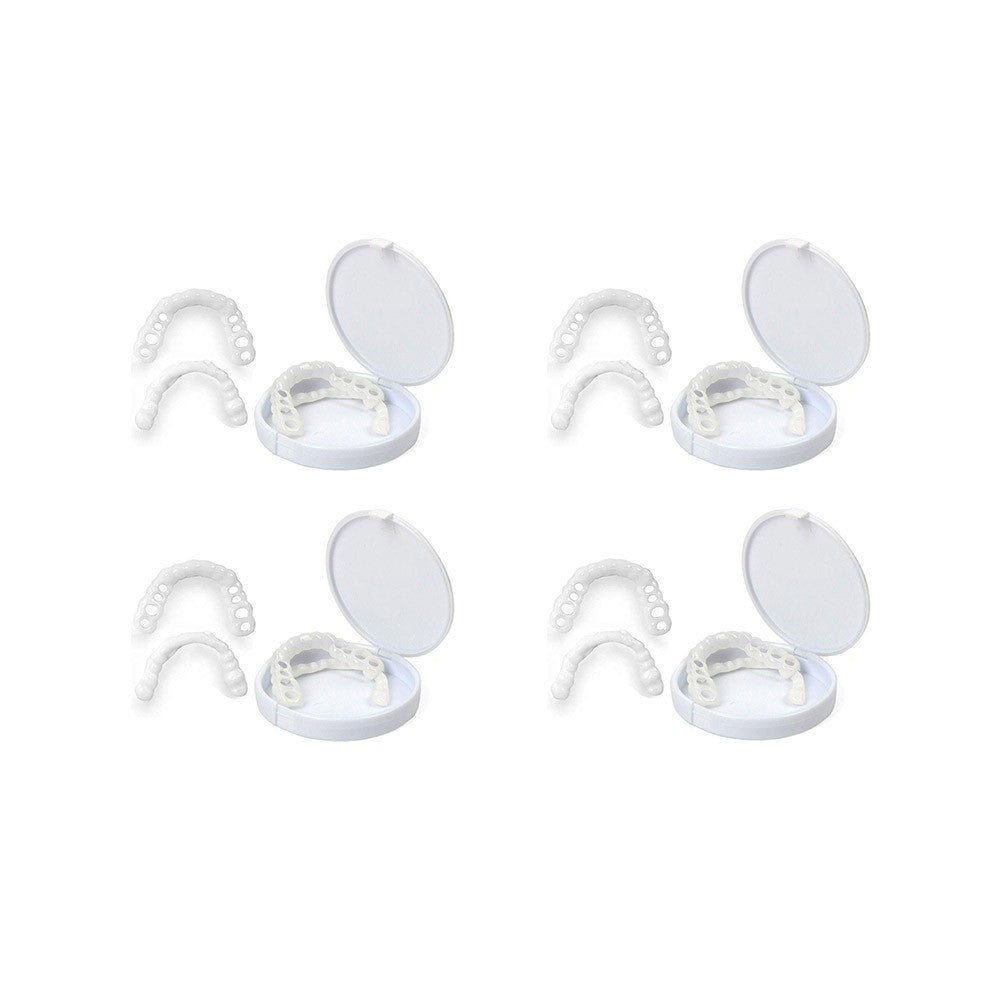 2 Pair of Smile Fake Teeth Veneer
