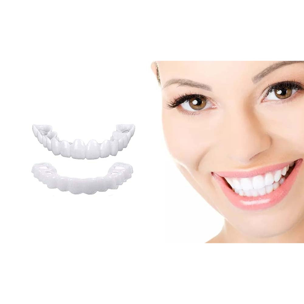 2 Pair of Smile Fake Teeth Veneer