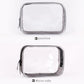 Set of Four Clear Cosmetic Toiletry Bags