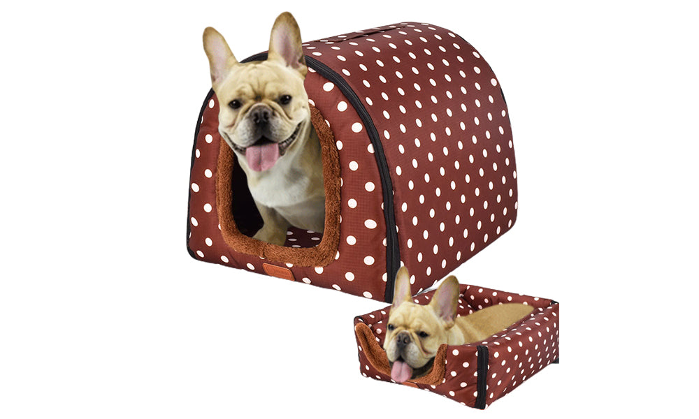 2-in-1 Foldable Pet Tent & Bed