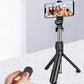 2Pcs Bluetooth Selfie Stick-Black and White