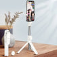 2Pcs Bluetooth Selfie Stick-Black and White