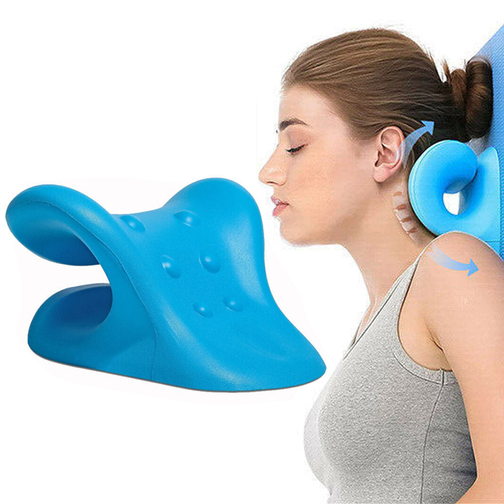 Cervical Traction Pillow Chiropractic Pillow Neck Stretcher